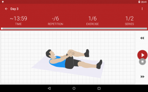 Abs workout A6W - flat belly screenshot 2