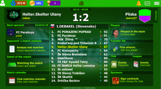 Soccer-online management game screenshot 1