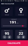 BMI Calculator(Dark and Fast) screenshot 2