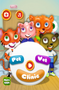 Pet Vet Clinic Game for Kids screenshot 0