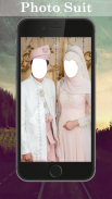 Hijab Wedding Couple Suit screenshot 3