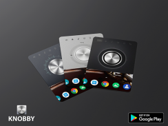 Knobby volume control - Unique volume widget app screenshot 0