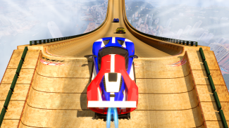 Mega Ramps Stunt Ultimate impossible Car Race GT screenshot 0