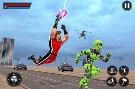 Light Speed Hammer Hero: City Rescue Mission screenshot 5