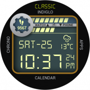 Retro Digital Watch Face screenshot 6