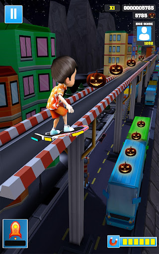 Night Subway Bus: Halloween Endless Running Game::Appstore for  Android