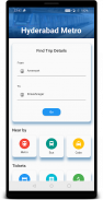 Hyderabad Metro Travel screenshot 0