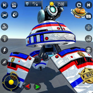 US Police Robot Shooting Games screenshot 5