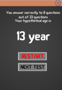 Age test – mega version screenshot 3