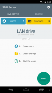 LAN drive - сервер и клиент SAMBA screenshot 0