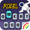 Pixel RainbowKeyboard Theme