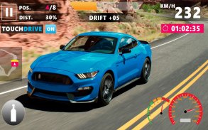 Mustang GT 350R Extreme Offroad Drive: Sports Car screenshot 3