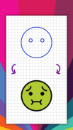 How to draw emoticons, emoji screenshot 11