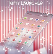 Chủ đề Kitty Launcher screenshot 0