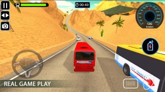 Bus racing: coach bus simulator 2020 screenshot 6