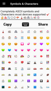 Message Symbols & Characters screenshot 4