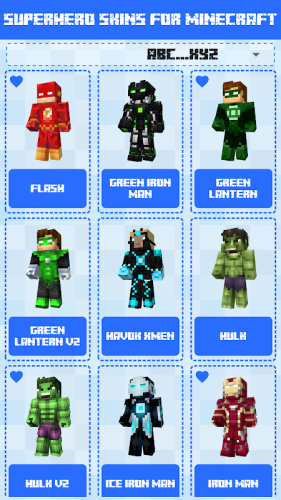 Superhero Skins For Minecraft Pe 1 0 3 098 Download Android Apk Aptoide