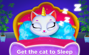 Unicorn Cat Princess Baby Game screenshot 14