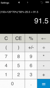 Calculator with parentheses screenshot 9