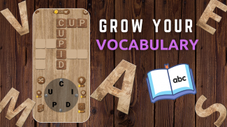 Word Connect Wood Crossword screenshot 1