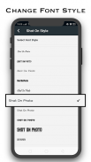 Shot On Photo - Add Shot On Using Camera/Gallery screenshot 6