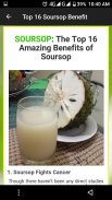 Soursop Health Benefit: Anti Cancer Super Fruit screenshot 1