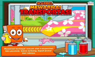 Marbel Mewarnai : Transportasi screenshot 5