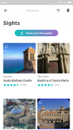 Alicante Travel Guide in english with map screenshot 4