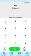 Alta dialer screenshot 0