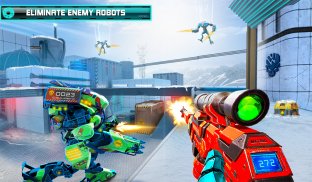 US Police Robot Counter Terrorist Shooting Games screenshot 4