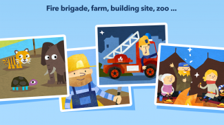 Fiete Puzzle - Free Kids Games with Animals screenshot 1