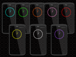 Neon Clock Widgets screenshot 1