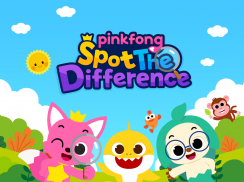 Pinkfong Spot the difference : screenshot 2