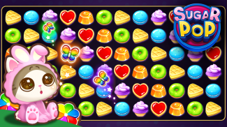 Sugar POP - Sweet Puzzle Game screenshot 0
