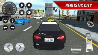 Real police car driving v2 screenshot 0