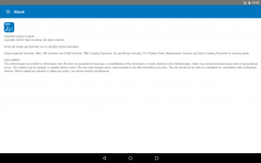 Equivalent Carbon calculator screenshot 6