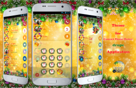 Xmas Merry Phone DIaler Theme screenshot 4