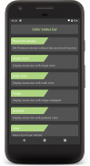 Color status bar - Customized Color & Wallpaper screenshot 15