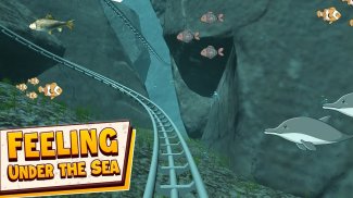 VR Roller Coaster Crazy Rider screenshot 2