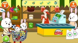 Anime Bunny: Kids supermarket screenshot 4