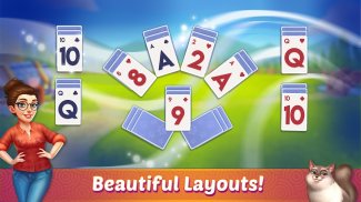 Solitaire Pet Haven - Relaxing TriPeaks Game screenshot 6