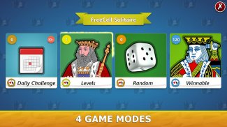 FreeCell Solitario Mobile screenshot 9