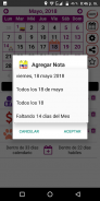 Calendario Festivos Colombia 2021 2022 con Widget screenshot 5