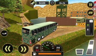 Army Bus Driver US Soldier Transport Duty 2017 screenshot 11