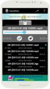 녹음 & 녹음기(MP3, WAV) - QuickRec screenshot 2