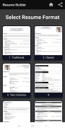 Resume builder Free CV maker templates formats app screenshot 5