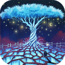 Star home : Glowing magic land Live wallpaper Icon