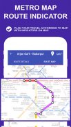 Delhi Metro Route Map and Fare screenshot 3