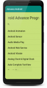 Advance Android(Programming) screenshot 0