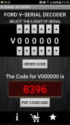 V-Serial Radio Code Decoder screenshot 2